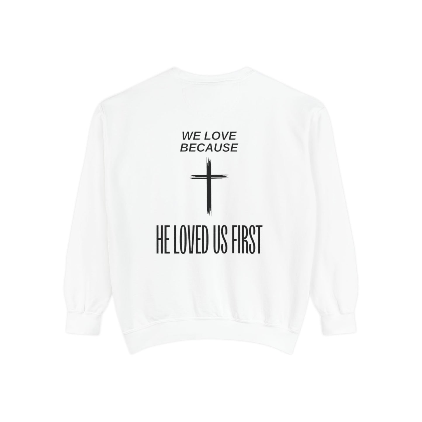 JESUS LOVES YOU CREWNECK