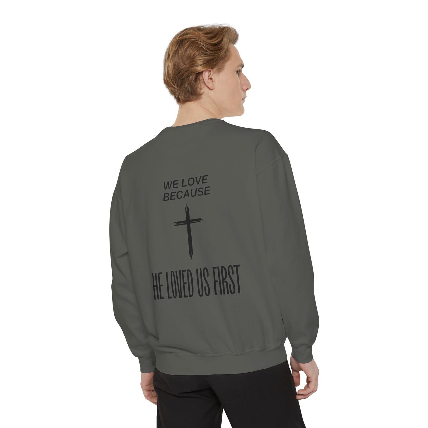 JESUS LOVES YOU CREWNECK