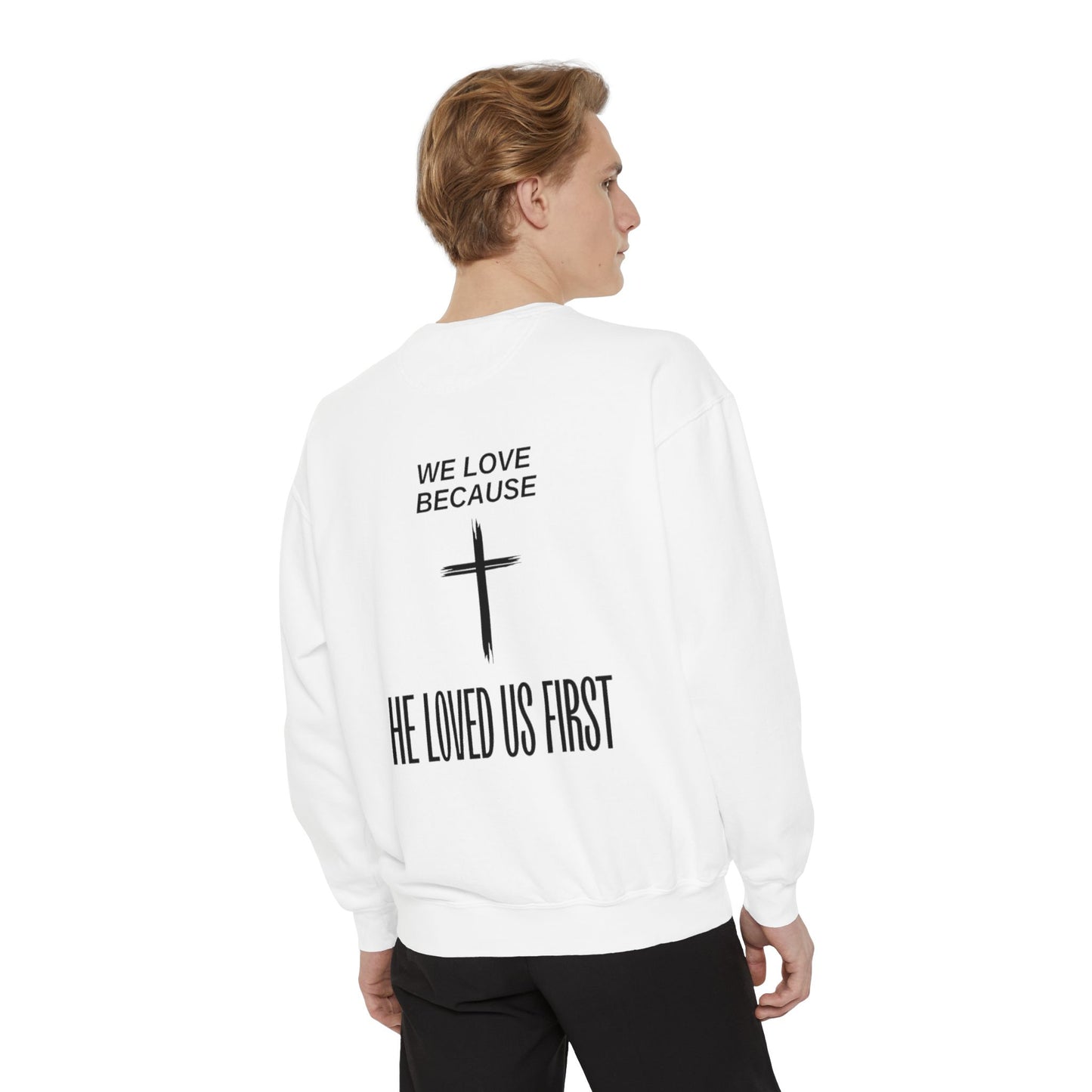 JESUS LOVES YOU CREWNECK